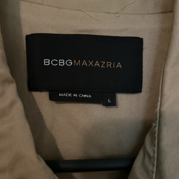 BCBGMaxAzria Beige Trench Coat - Picture 5 of 5